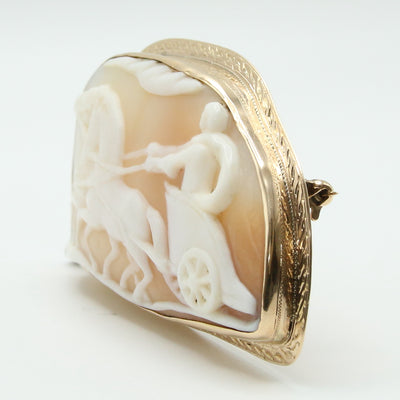 Chariot and Horse Cameo