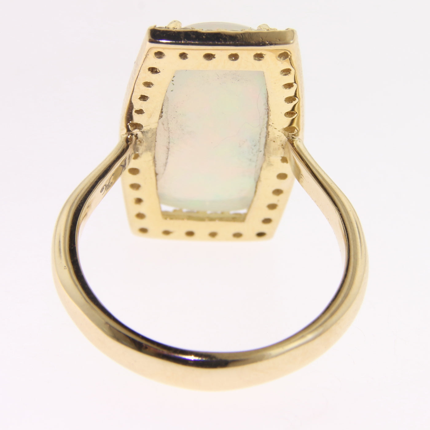 Opal and Diamond Ring