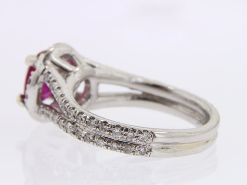 Ruby  Diamond Ring